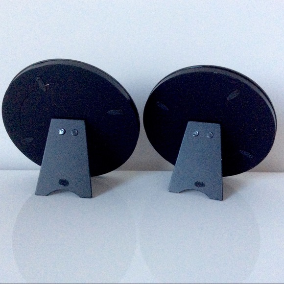 NWOT Set of 2 High Gloss Black Picture Frames - Picture 2 of 7